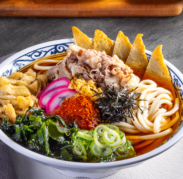 삼동소바 메인메뉴 매콤 우육 우동